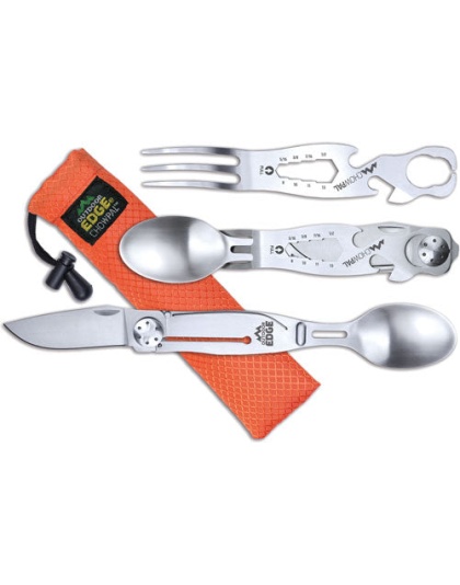 Outdoor Edge Chowpal Mealtime - Multitool W-knife & Orng Pouch