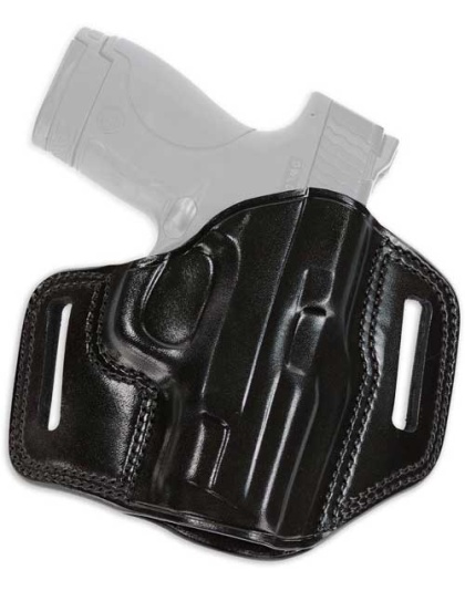 Galco Combat Master Belt Hlstr - Rh Leather Glock 48 Black