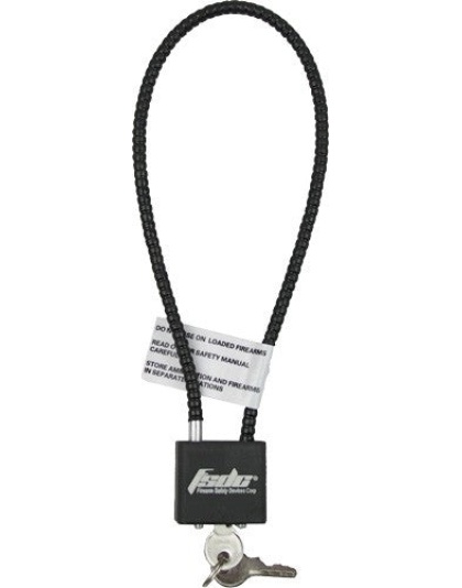 Fsdc Cable Lock 15" Coated - 1-pk W-2 Keys Ca Doj Approved