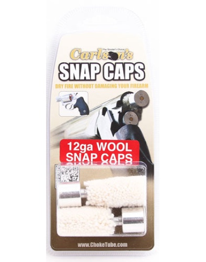 Carlsons Snap Cap 12ga - Aluminum-wool 2pk