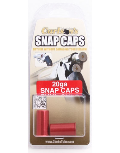 Carlsons Snap Cap 20ga - Aluminum 2pk