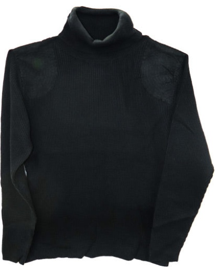 Bg Women's Longsleeve Poorgirl - Turtleneck Medium Black<