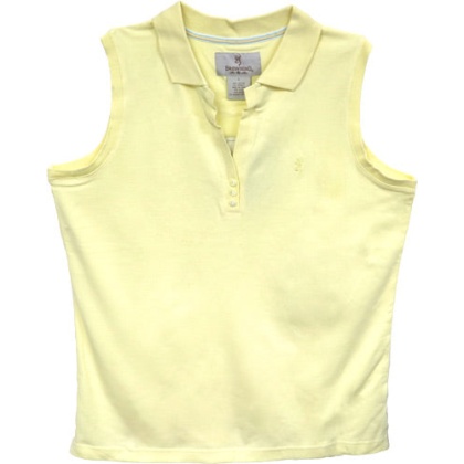 Bg Women's Sleeveless Polo - Large Chiffon<