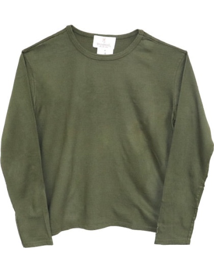 Bg Women's Petite Longsleeve - Buck Shirt Lrg Spruce Green<