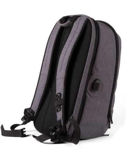 Guard Dog Proshield Smart Grey - Bulletproof-charging Backpack