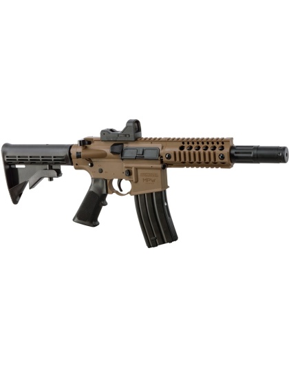 Crosman Bushmaster Mpw Co2 Air - Rifle Select Fire Black-fde