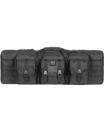 Bulldog 36" Single Tactical Cs - 3 Large Access Pockets Black