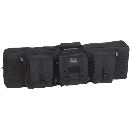 Bulldog 37" Single Tactical Cs - 3 Large Access Pockets Black