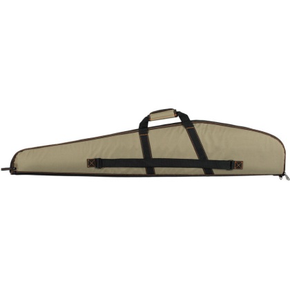 Bulldog Plus Rifle Case  48" - Khaki W- Black 3 Pockets