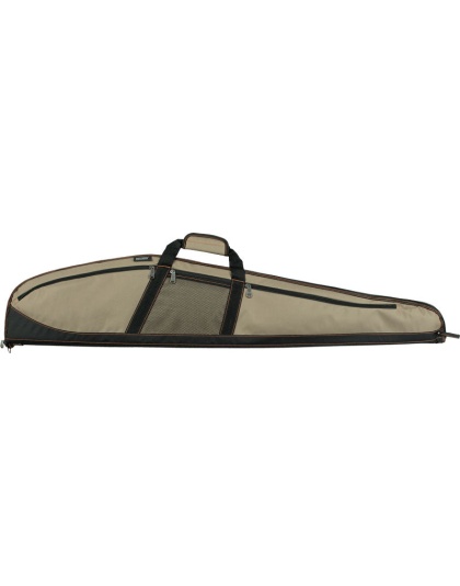 Bulldog Plus Rifle Case  48" - Khaki W- Black 3 Pockets