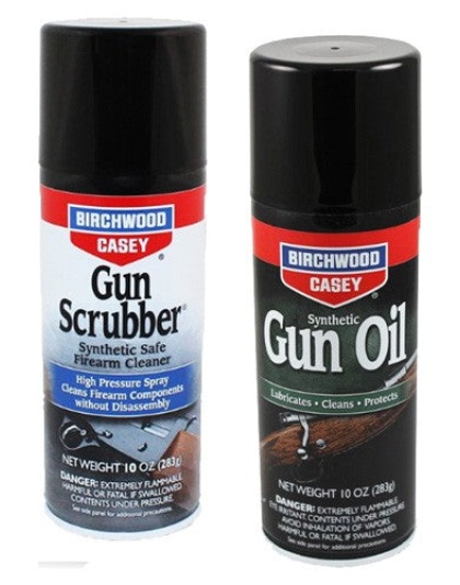 B-c Gun Scrubber & Synthetic - Gun Oil 10oz. Value Pack Kit