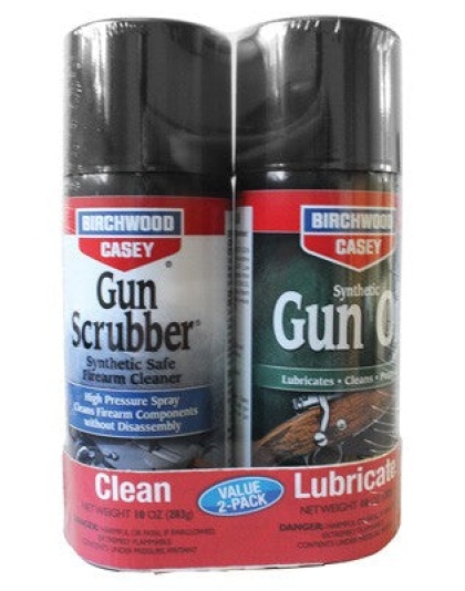 B-c Gun Scrubber & Synthetic - Gun Oil 10oz. Value Pack Kit