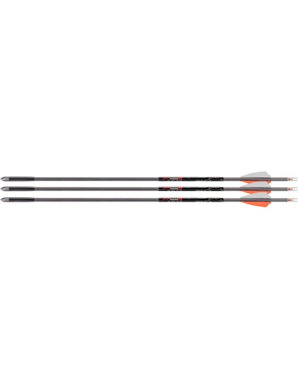 Axe Crossbow Micro Bolt .166" - Red Lighted Nock 19" 3pk