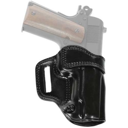 Galco Avenger Belt Holster Rh - Leather 1911 3" Black