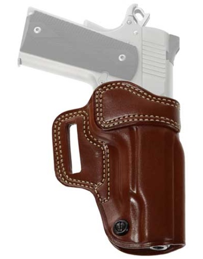 Galco Avenger Belt Holster Rh - Leather 1911 3" Tan