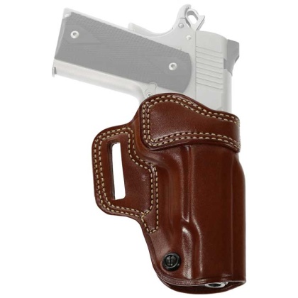 Galco Avenger Belt Holster Rh - Leather 1911 4" Tan