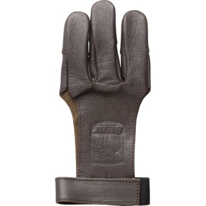 Bear Archery Leather Shooting - Glove 3-finger Ambidextrous Xl