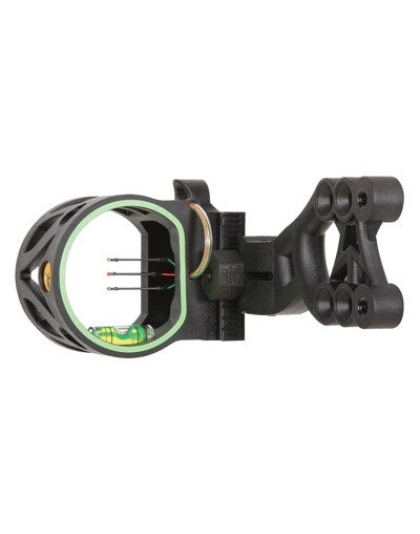 Trophy Ridge Bow Sight Mist - 3-pin .019 Ambidextrous Black