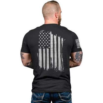 Nine Line Apparel America - Men's T-shirt Black Medium