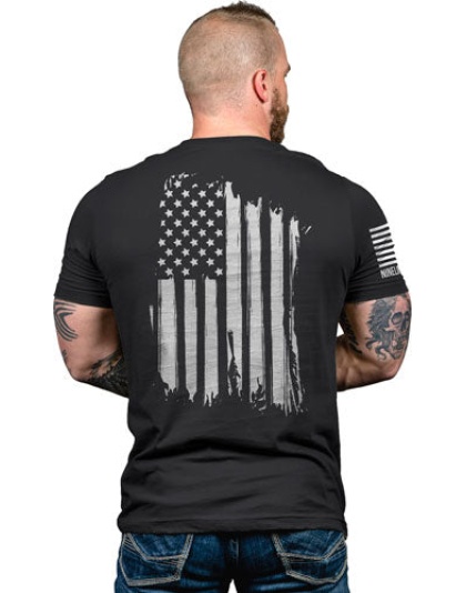 Nine Line Apparel America - Men's T-shirt Black Medium