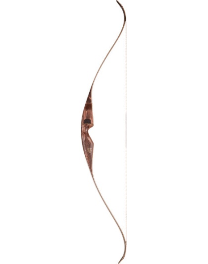 Bear Archery Traditional Bow - Grizzly Rh 45# Brown Maple