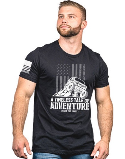 Nine Line Apparel Timeless - Tales Of Adventure Black Med