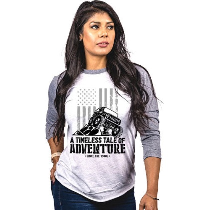 Nine Line Apparel Adventure - Women's Shirt Gray-white Small