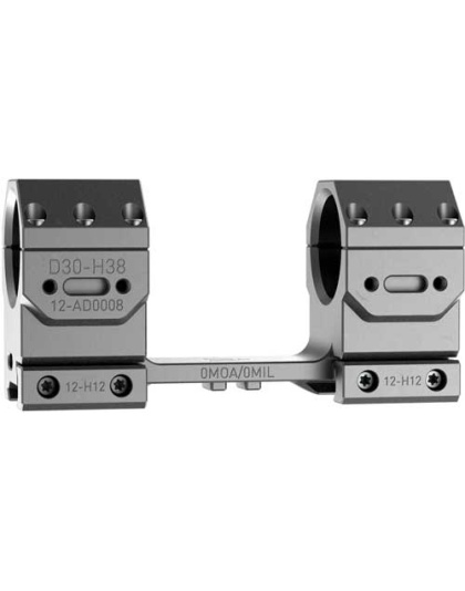 Audere Scope Mount Adversus - 30mm High Black