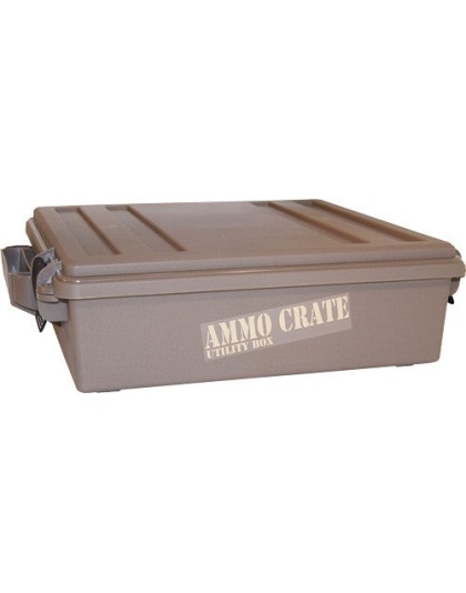 Mtm Ammo Crate Acr5 - Dark Earth 4.50" Deep