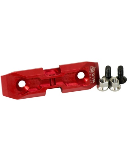 Odin Bipod Adapter Keymod - Low Profile Red