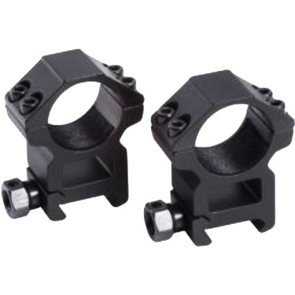 Traditions Rings Tactical 1" - 4 Screw High Matte Black