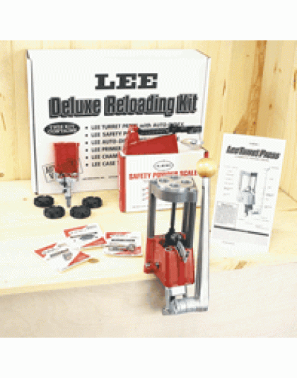 Lee Deluxe 4 Hole Turret Press - Kit