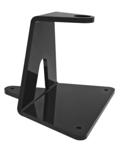 Lee Powder Measure Stand - W-non-slip Feet Steel Black