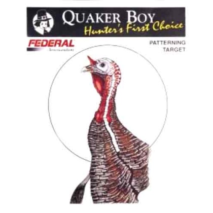 Quaker Boy Paper Target Turkey - 20" X 20" Rolled 10-pack