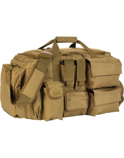 Red Rock Operations Duffle Bag - 7 External Utility Pouches Tan