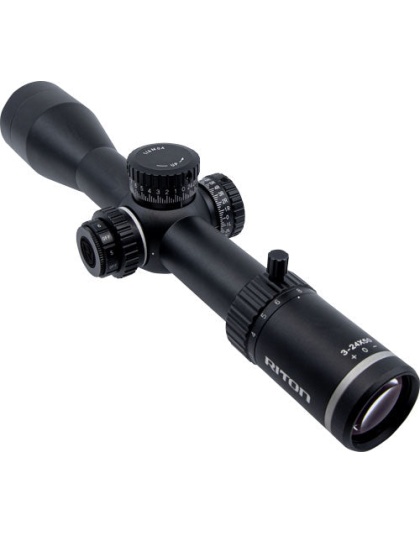 Riton X7 Conquer Scope 3-24x50 - 34mm Sfp Illum Moa Reticle