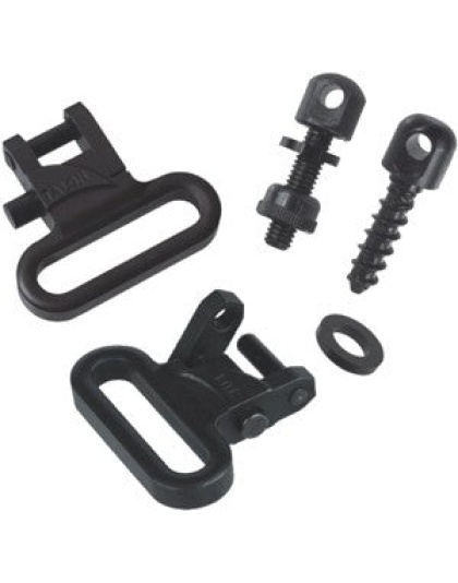 Toc Talon 1" Swivels & Screw - Set Quick Release Steel Black