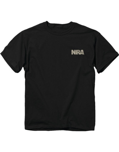 Buck Wear T-shirt Nra "we - Plead The 2nd" Black X-large