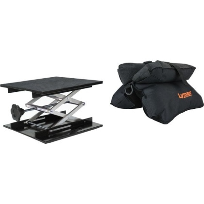 Lyman Shooting Bench Bag Jack - & Match Bag Combo