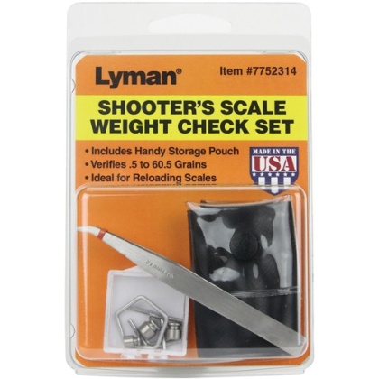 Lyman Shooter's Scale Weight - Check Set