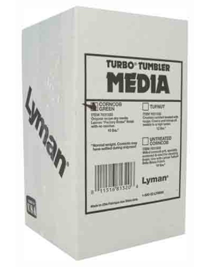 Lyman Turbo Tumber Media - Corn Cob Plus 10lb. Box