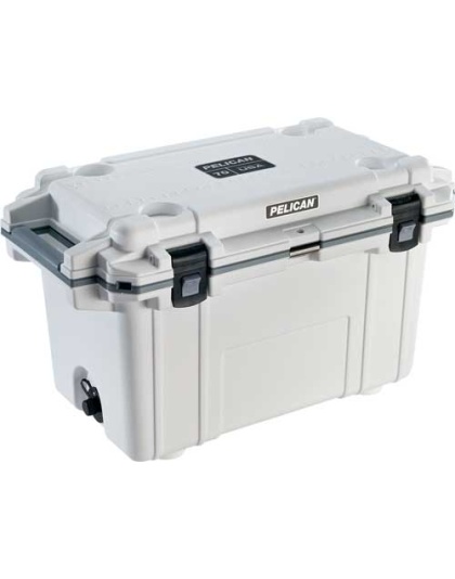 Pelican Cooler Im 70 Quart - Elite White-gray