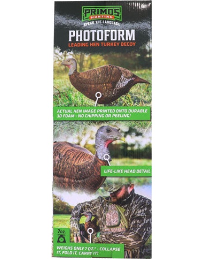 Primos Turkey Decoy Photoform - Leading Hen