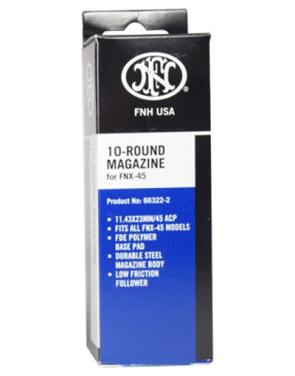 Fn Magazine Fnx-45 .45acp - 10-rounds Flat Dark Earth