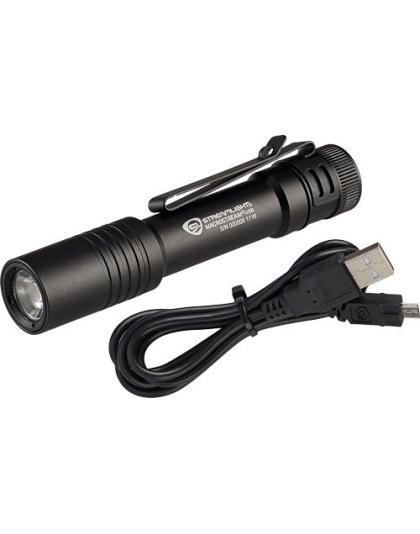 Streamlight Macrostream Light - White Led Black Usb Chargeable