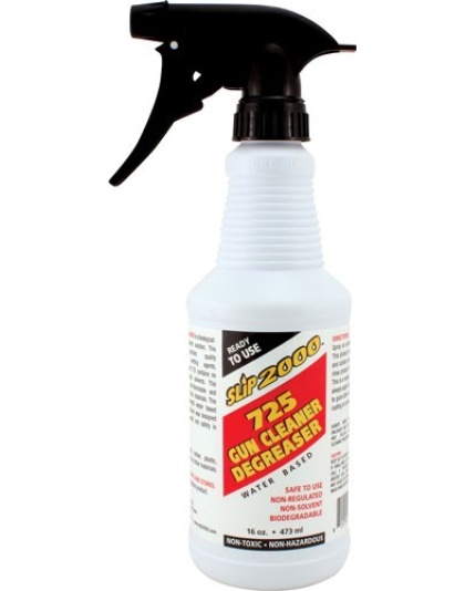 Slip 2000 16oz 725 Gun Cleaner - Degreaser Trigger Spray Bottle