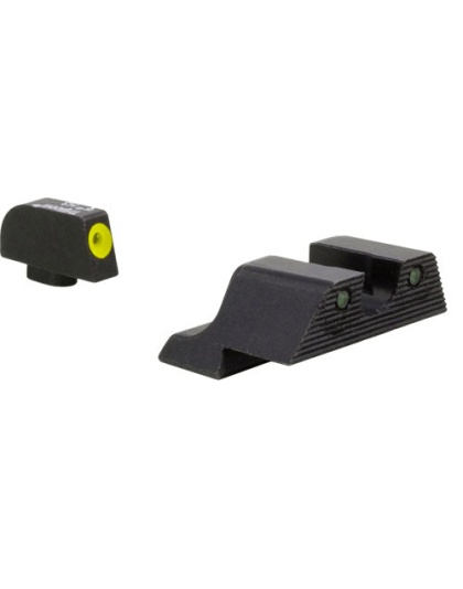 Trijicon Night Sight Set Hd Xr - Yellow Outline Glock 42-43