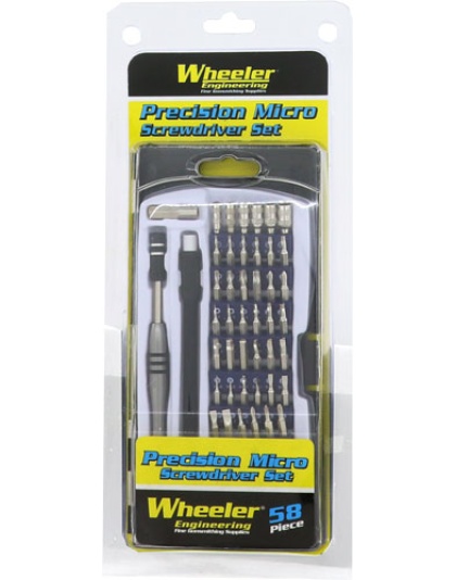 Wheeler Precision Micro - Screwdriver Set W-case