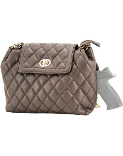 Cameleon Coco Concealed Carry - Purse-quilted Style Handbag Bn