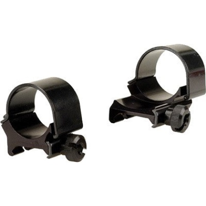 Weaver Rings Detachable Top - Mount Extension 1" Med Black